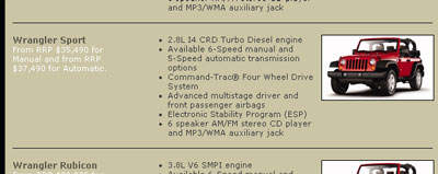 Jeep Wrangler Diesel